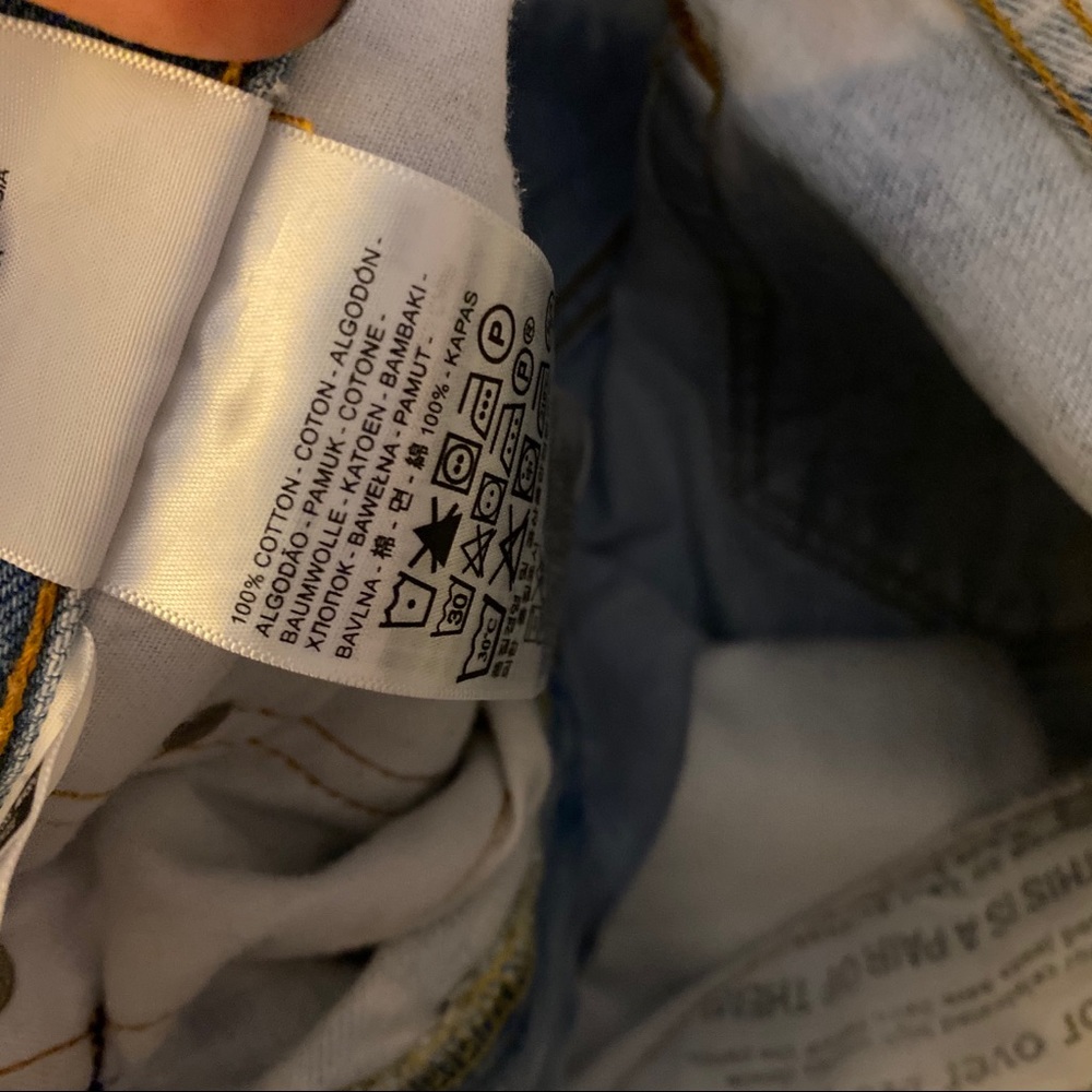 Levi’s Jeans Custom Painted & Distressed Denim - Picture 12 of 16